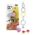 Pik 'n' Mix Ice.... Bird Toys - Ball,rings & du...