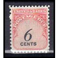 J94 6c Postage Due Fine MNH KA0700