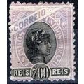 ZAYIX - 1894-7 Brazil 121 MH 700r lt Lilac & bl...