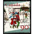 Canada 1996 Christmas 90c Used Stamp.