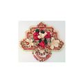 Ribbon Embroidery Beaded Floral Artistic Brooch...