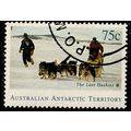 AAT 1994 Last Huskies Dogs 75c Used Stamp Austr...