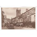 Broad Street Ludlow Shropshire Kingsway Postcar...