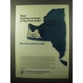 1966 Marine Midland Banks Ad - Need Coverage?