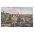 Shrewsbury from Kingsland Art Postcard Shropshire