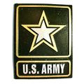 United States Army Star Square Fridge Magnet