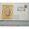 1974 first day cover - Churchill Centenary Exhi...