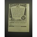 1932 Roman Meal Advertisement - Generous sample...