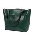 Women's Satchel Purse Handbag Green