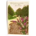 vintage Greetings postcard - 21st Birthday ref.4