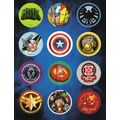MARVEL: 85th ANNIVERSARY, SHEET OF 12 SELF-ADHE...