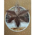 BELIEVE Bronze/Silver Hanging Metallic Foil Sta...
