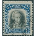 Cook Islands 1920 1½d black & dull blue SG72 used