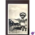 South Africa RICKSHA BOY Postcard by Newman