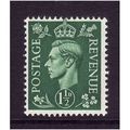 GREAT BRITAIN 1950 SG505 1 1/2d PALE GREEN UM #1
