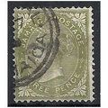 Jamaica 1905 SG46 3d Olive Green Wmk Crown CA F...