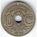 FRANCE 10 CTS 1929
