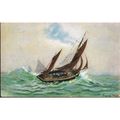 Vintage PC - Seppings Wright - Sea Scene No.508...