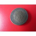 1953 SPAIN ONE PESETA FREE POST. O