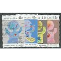 AUS 1990 (SET) 'COMMUNITY HEALTH' (4v) FINE USE...