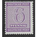 GER 1945 M/M 6pf 'NUMERAL' (EBID65-656)