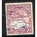 VENEZUELA 1930 AIR BIPLANE AND VENEZUELA 70c RE...
