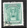 VENEZUELA 1940 5c GREEN MONUMENT AND URN SG 738...