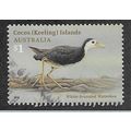 CKI 2008 $1.00 'BIRDS -'WHITE BREASTED WATERHEN...