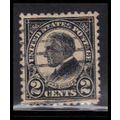 Used 610 2c Warren Harding Very Fine K0347