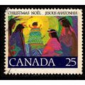 Canada 1977 Christmas 25c Used Stamp
