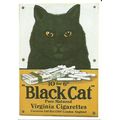Advertising BLACK CAT CIGARETTES Postcard (WV 147)