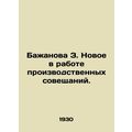 Bazhanova Z. New developments in the work of pr...