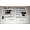2005 Honda Car Ad - Concerned About People Outside