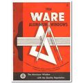 WARE LABORATORIES INC 1954 casement Aluminum Wi...