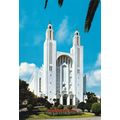 Casablanca Catholic Church Morocco Postcard unu...