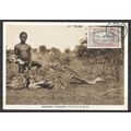 Ethiopia 1931 carte postale N° 125 Abyssinie au...