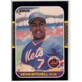 1987 Donruss Kevin Mitchell RC Rookie baseball ...