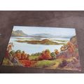 Valentines Postcard - Islands Loch Lomond Tross...