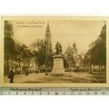 Anvers - La Place Verte et la Statue de Rubens UNC