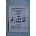 1994 programme Hexham Swinton v. Forest Hall