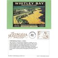 Railway Poster Art Postcard NER Whitley Bay Bea...