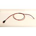 LED panel Indicator M8 Red Prominent Push Fit p...