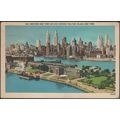 Midtown New York Skyline & Welfare Island, 1942...