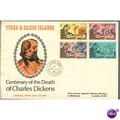 Turks & Caicos FDC 1970 - SG 321-324 - Centenar...