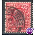 GB stamps 1902-10 KEV11 - 1d SG219 Stockton On ...