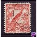 NEW GUINEA 1932 2d VERMILION RAGGIANA BIRD FINE...