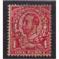 GB 1912 KGV 1d Scarlet used stamp wmk 49. (H990 )
