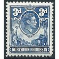 Northern Rhodesia 1938 SG34 3d Ultramarine Moun...