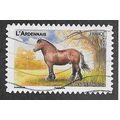 FRA 2013 (58c) 'HORSES -L'ARDENNAIS' FINE USED(...