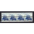 1906a 17c Electric Auto Fine MNH Dry Gum S/4 Ty...